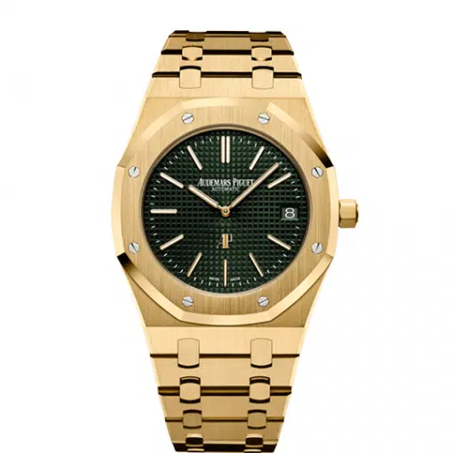 Best replica Audemars Piguet 15205BA.OO.1240BA.01 Royal Oak Extra-Thin watch