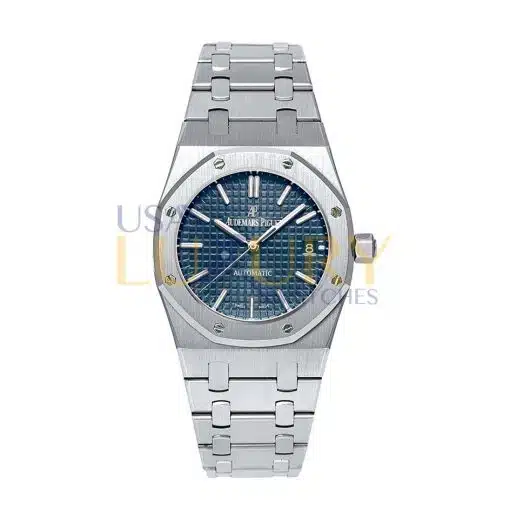 Best replica Audemars Piguet 15450ST.OO.1256ST.03 Royal Oak Steel Blue Dial 37mm watch