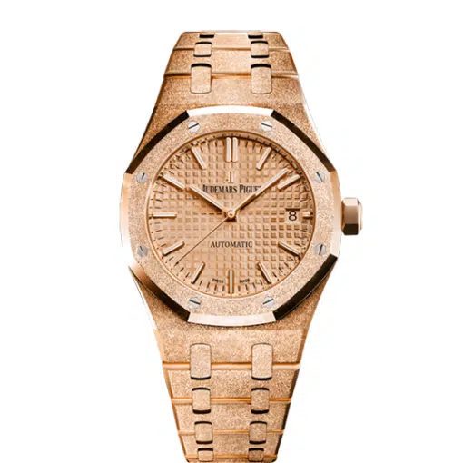 Best replica Audemars Piguet 15454OR.GG.1259OR.03 Royal Oak Frosted Gold Self-Winding watch