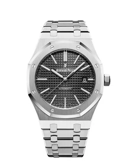 Best replica Audemars Piguet 15400ST.OO.1220ST.01 Royal Oak 41mm Selfwinding Black Dial Watch watch