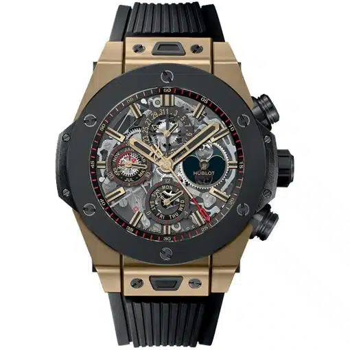 Best replica Hublot 406.mc.0138.rx Big Bang UNICO Perpetual Calendar 45mm Mens Watch Magic Gold