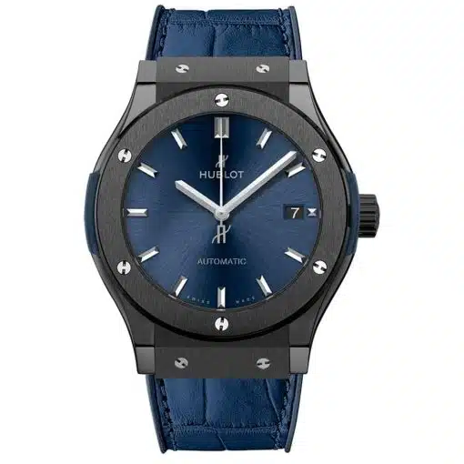 Best replica Hublot watch 511.cm.7170.lr Classic Fusion Automatic 45mm Mens Watch Ceramic Blue