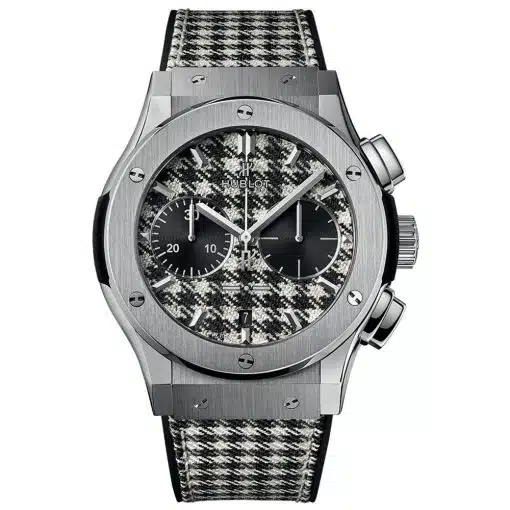 Best replica Hublot watch 521.NX.2702.NR.ITI17 Classic Fusion Chronograph 45mm Mens Watch Pieds de Poule Titanium