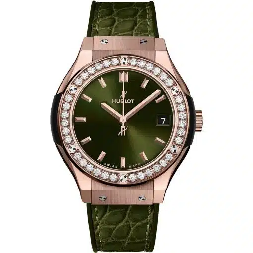 Best replica Hublot watch 581.ox8980.lr.1104 Classic Fusion Quartz 33mm Ladies Watch