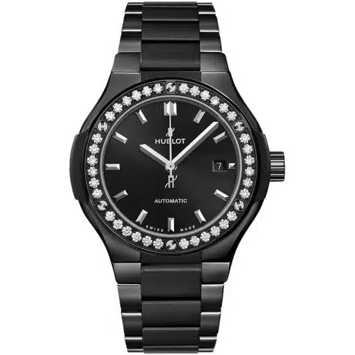 Best replica Hublot watch 585.CM.1470.CM.1204 Classic Fusion Automatic 33mm Ladies Watch Black Magic