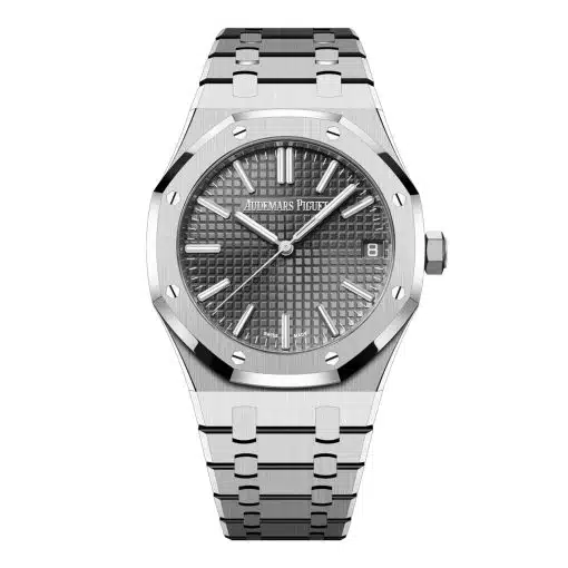 Best replica Audemars Piguet 15510ST.OO.1320ST.05 50th Anniversary Royal Oak Grey Dial Watch watch