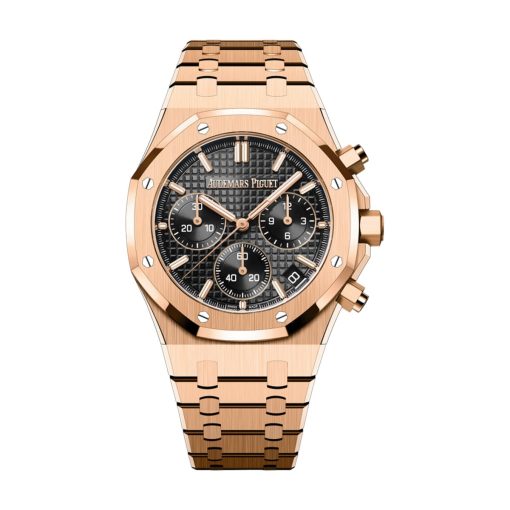 Best replica Audemars Piguet 26240OR.OO.1320OR.02 Rose Gold Black Dial watch