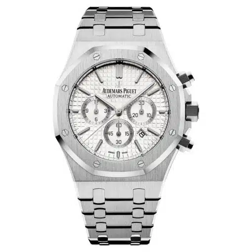 Best replica Audemars Piguet 26320ST.OO.1220ST.02 Royal Oak Chronograph Silver-toned Dial 41mm Stainless Steel watch