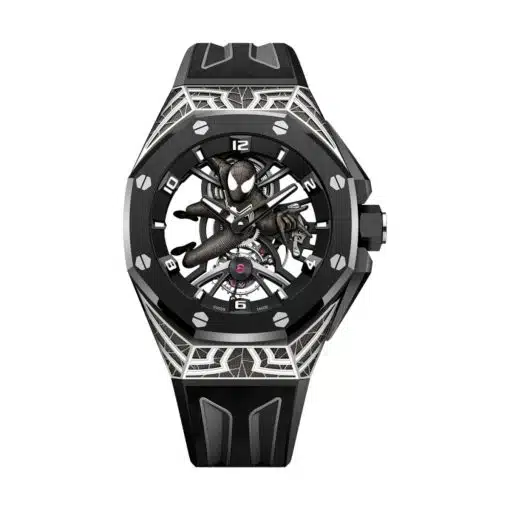 Best replica Audemars Piguet 26632CN.OO.D100CA.01 Royal Oak Concept Skeleton Dial Black Rubber Strap watch