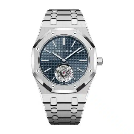 Best replica Audemars Piguet 26670ST.OO.1240ST.02 Tourbillon Blue Dial