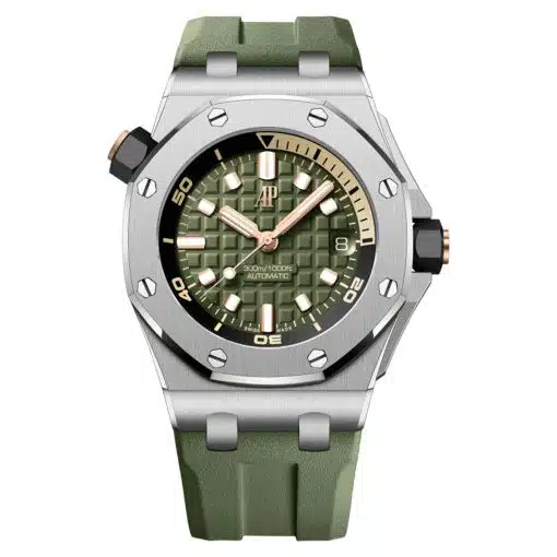 ap super clone Audemars Piguet 15720ST.OO.A052CA.01 Royal Oak Offshore Khaki green 42mm