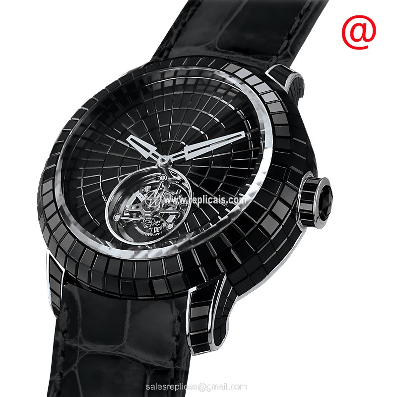 JACOB & CO replica CAVIAR TOURBILLON CV201.30.BS.BS.BDA4D watch