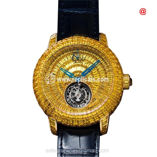 JACOB & CO replica CAVIAR TOURBILLON CV201.50.YD.UA.AFL4D watch