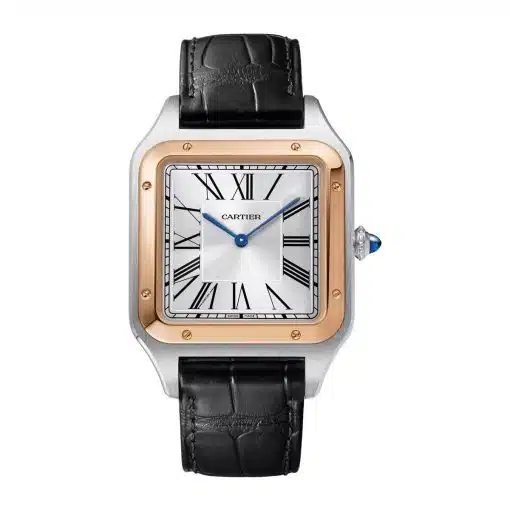 cheap Cartier W2SA0017 Santos-Dumont Silver Dial replica watch