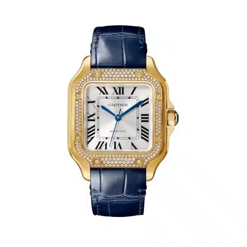 cheap Cartier WJSA0013 Santos de Cartier Sunray-Effect Dial Medium replica watch