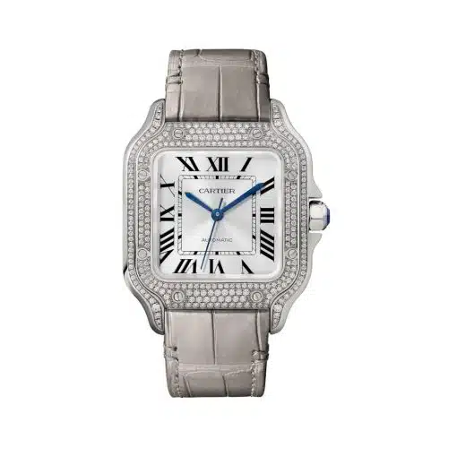 cheap Cartier WJSA0014 Santos de Cartier Sunray-Effect Dial Medium replica watch