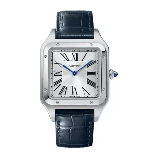 cheap Cartier WSSA0032 Santos-Dumont Silver Dial replica watch