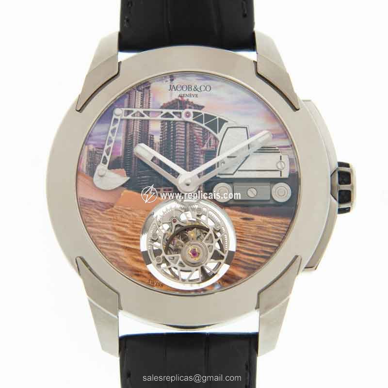 JACOB & CO replica PIONEER PI422.20.AB.AB.ACA4D watch