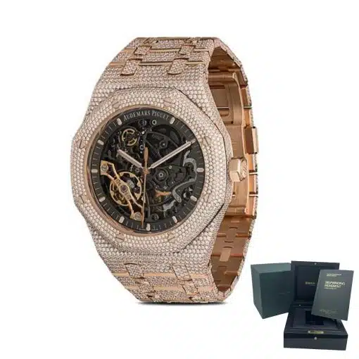 Best replica Audemars Piguet 15407OR Iced Out Watch watch