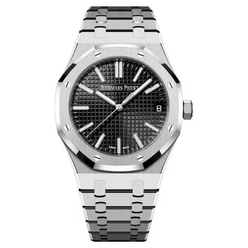 Best replica Audemars Piguet 15510ST.OO.1320ST.07 Royal Oak Selfwinding Black Dial watch