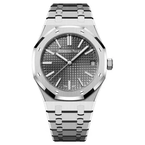 Best replica Audemars Piguet 15510ST.OO.1320ST.10 Royal Oak Grey Dial Watch watch