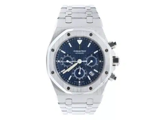 Best replica Audemars Piguet 25860ST.OO.1110ST.04 Royal Oak Chronograph 39mm Mens Kasparov Blue Dial Watch watch