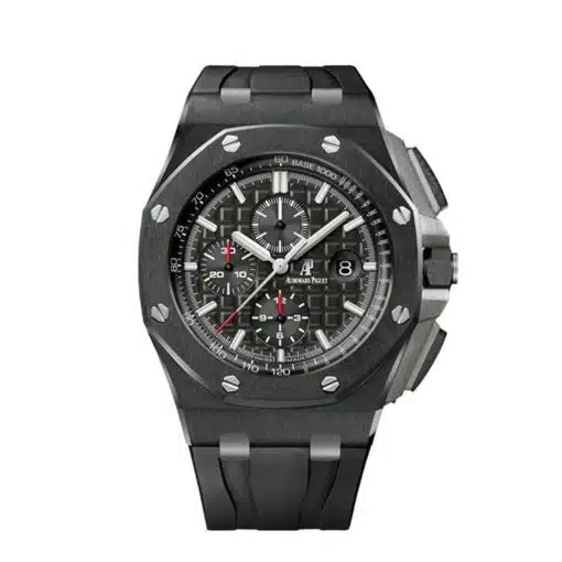 Best replica Audemars Piguet 26402CE.OO.A002CA.01 Royal Oak Offshore Ceramic Case 44mm w/ Black Stick Dial & Sapphire Crystal watch