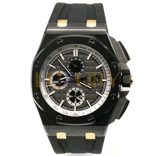 ap super clone Audemars Piguet Royal Oak Offshore 26415CE Black Ceramic Bezel 44mm