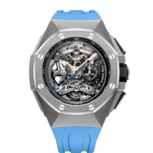 Best replica Audemars Piguet 26587TI.OO.D031CA.01 Royal Oak Concept Tourbillon Chronograph Openworked Selfwinding